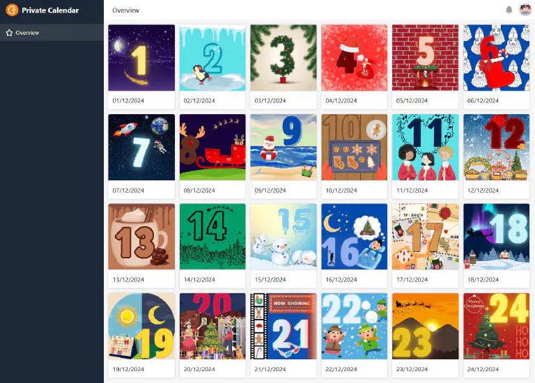Private Advent Calendar