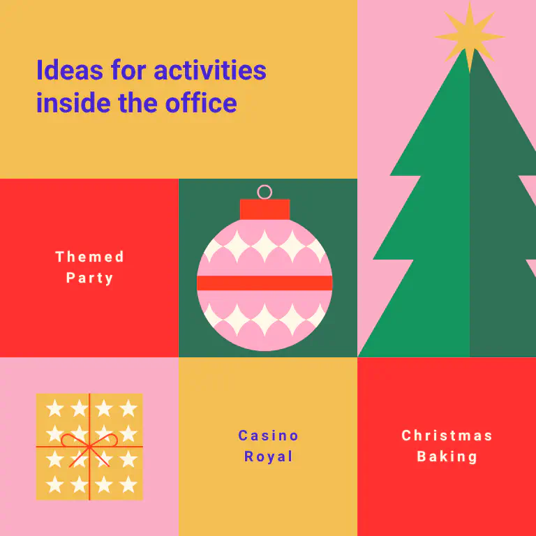 Ideas for Christmas party at the company premises