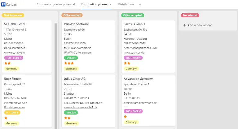 CRM_SeaTable_Kanban