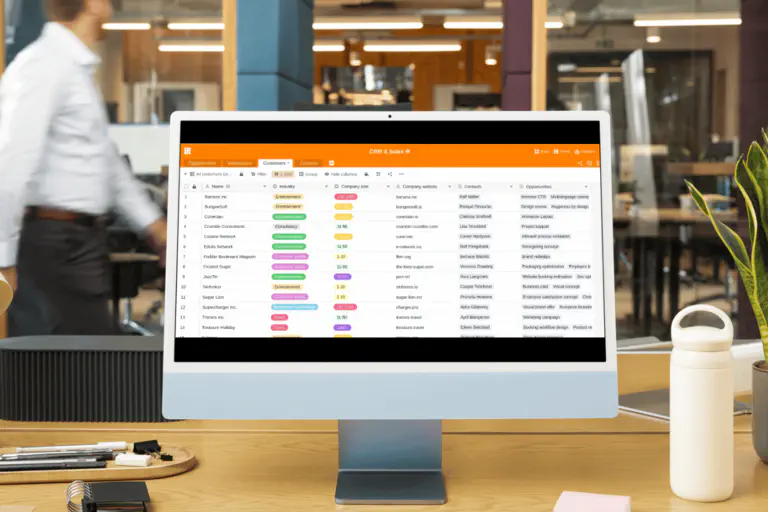 Utilize a base de dados sem código SeaTable para a sua gestão de dados