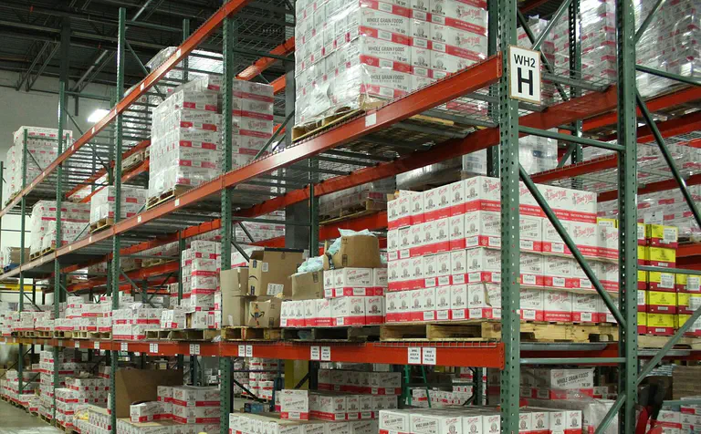 Wholesalers store enormous quantities of goods for distribution