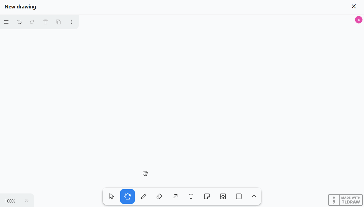 Herramienta de texto en el plugin de pizarra