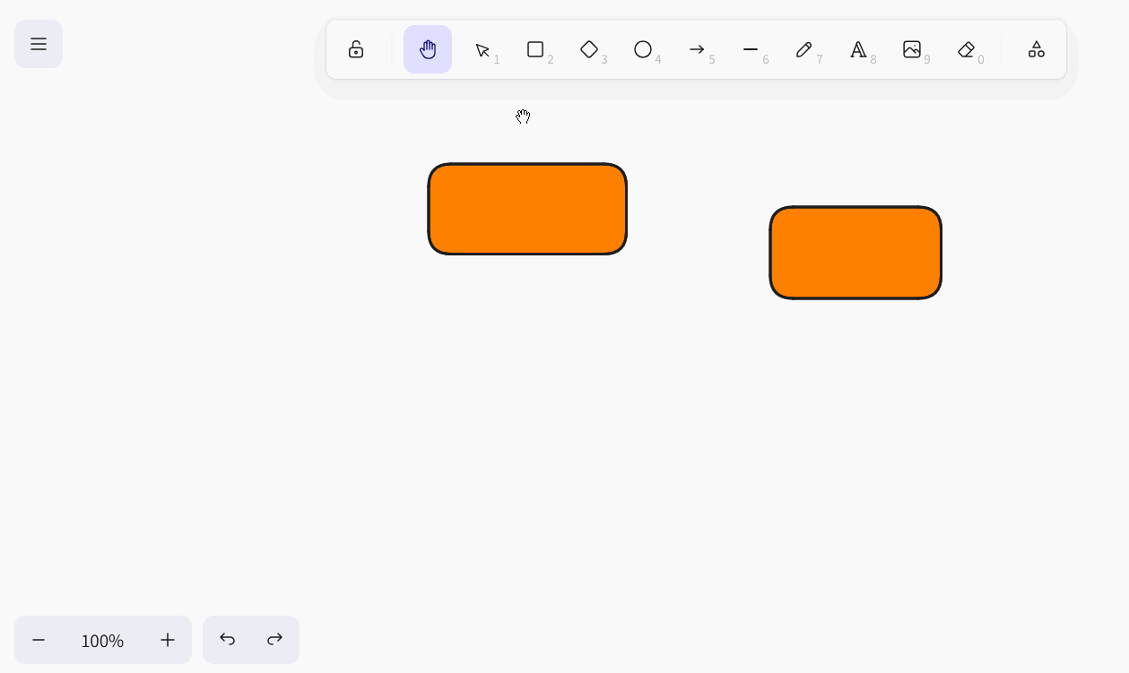 Herramienta de selección en el plugin de la pizarra