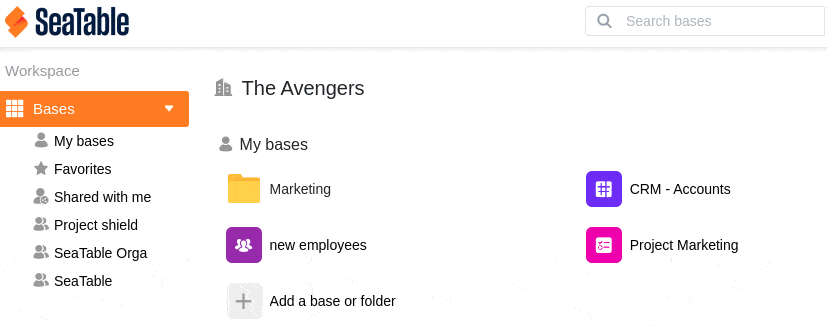 Change the order of the groups