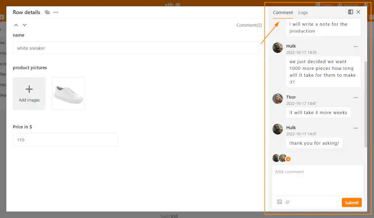 Commentaire