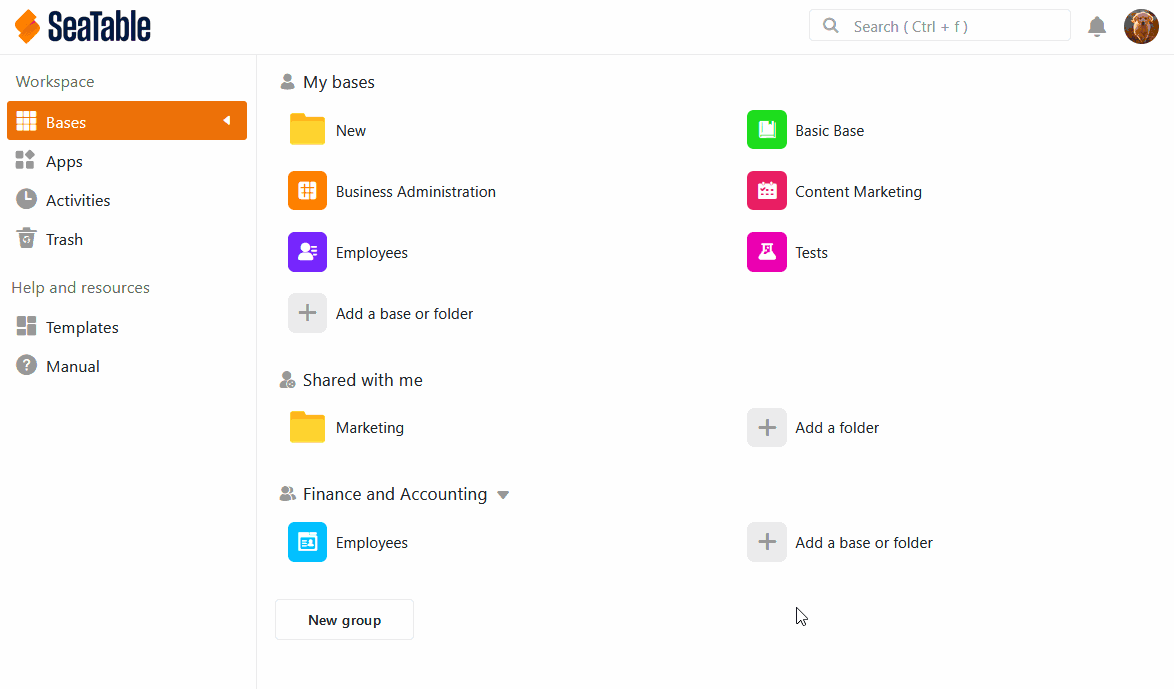 Importar un archivo CSV como nueva base