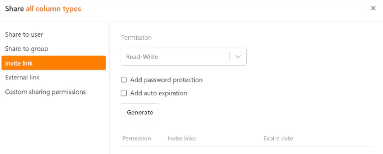 Différence entre lien d’invitation et lien externe_ici le lien d’invitation