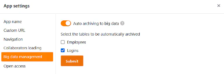 Gestión de macrodatos en aplicaciones