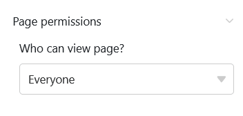Autorisation pour les pages individuelles de l’application universelle