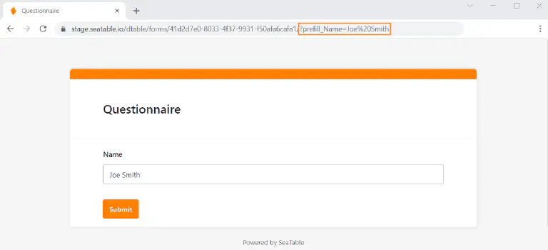 Rellenar formulario web