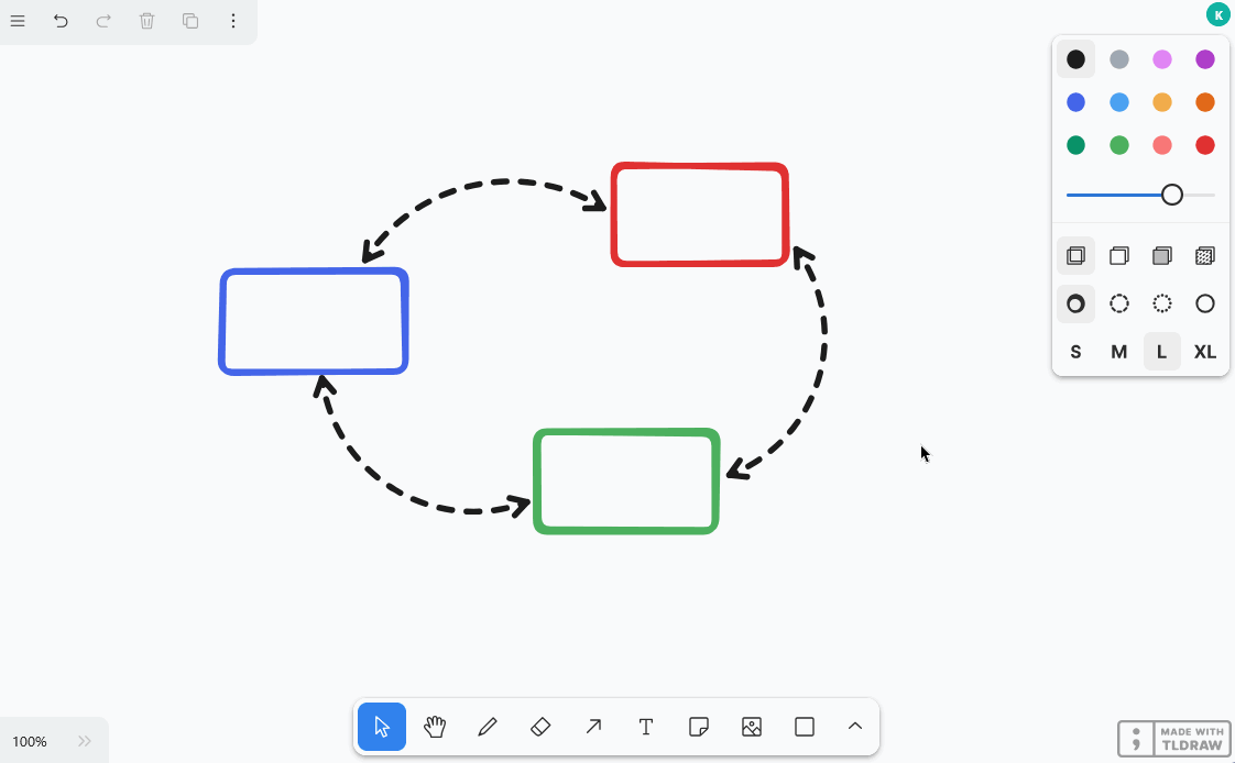Insert text into shapes