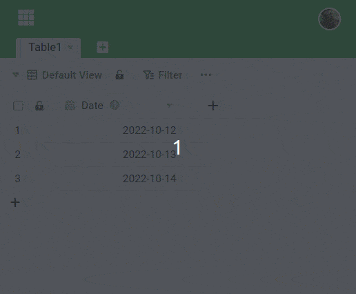 Añadir una nueva línea mediante un acceso directo
