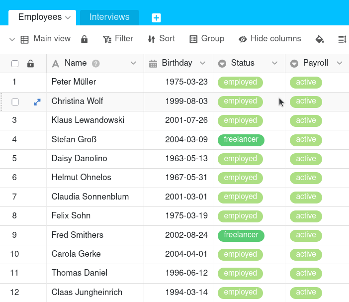 execution of the sample automation