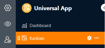 Alterar as definições da página Kanban