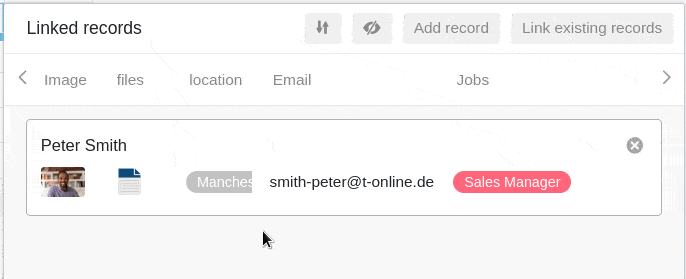 Adjust column width