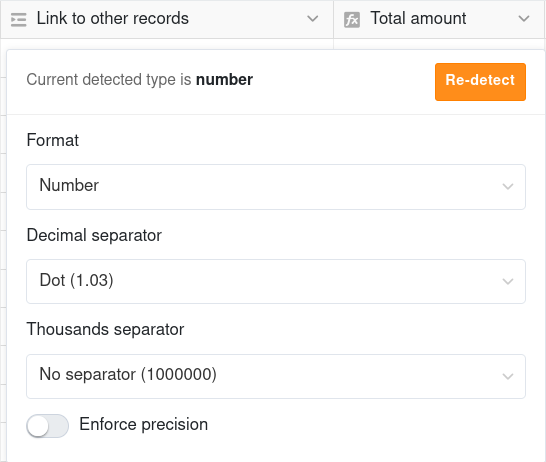 Форматирование результатов формулы