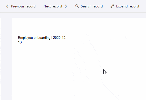 Entry two when using the page plugin