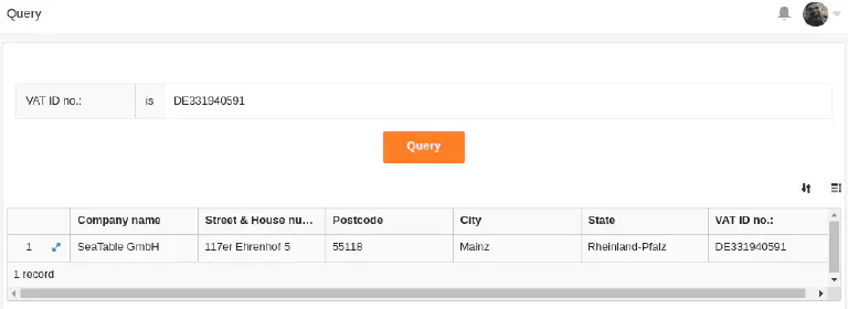 Вариант использования Тип страницы: Запрос
