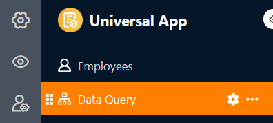 Изменение настроек страницы запроса
