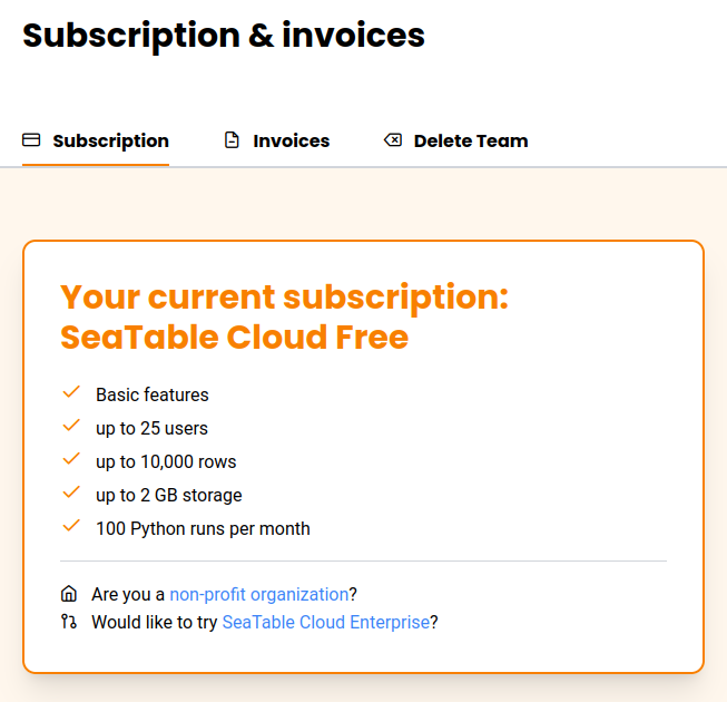 Demander un rabais via la Gestion d&rsquo;équipe
