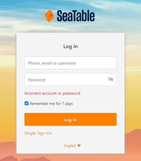 Lock member’s account error message in LogIn