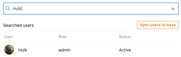 Fonction de recherche pour les utilisateurs d’apps