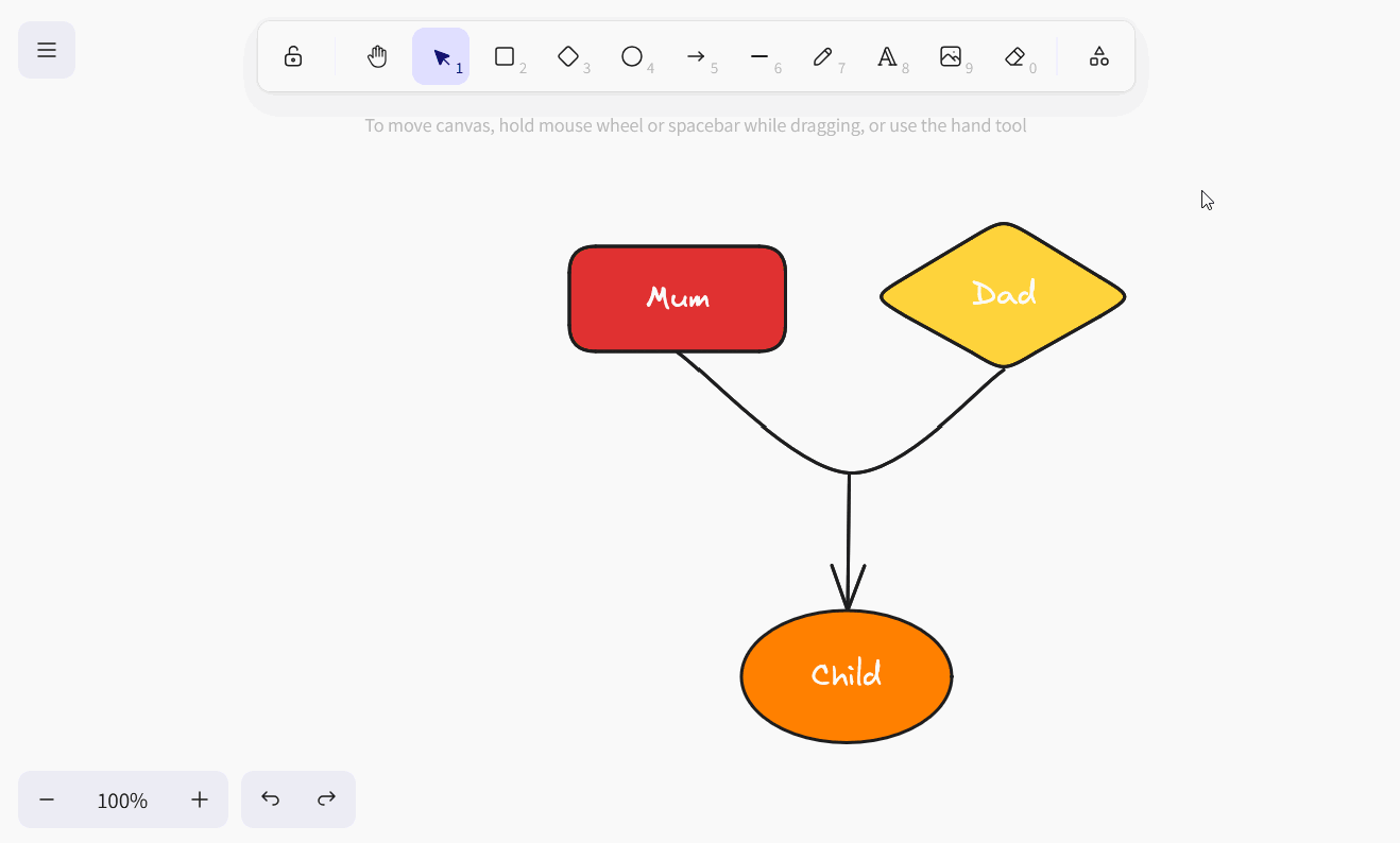 Frame tool in the whiteboard plugin