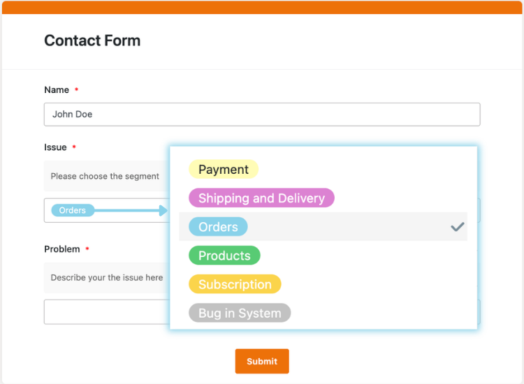 SeaTable, альтернатива HubSpot, предлагает гибкие веб-формы для запросов клиентов