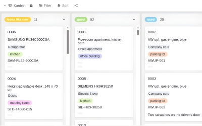 Inventario de plantillas de gestión de procesos