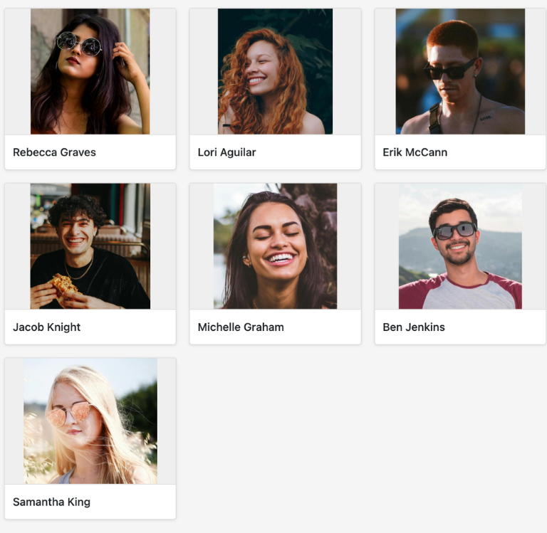 App de planificador de festivales en SeaTable con lista de equipaje, tareas compartidas y resumen de costes