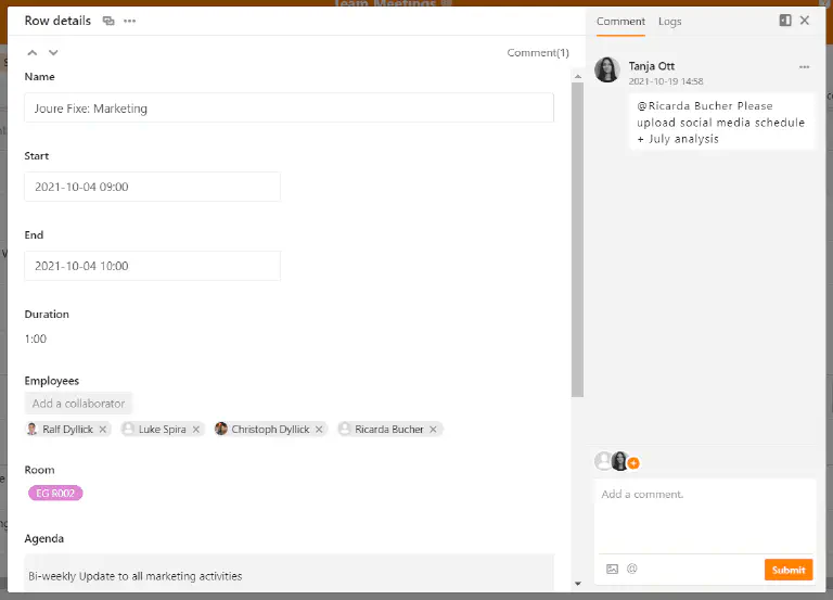 The chat function makes e-mails superfluous 