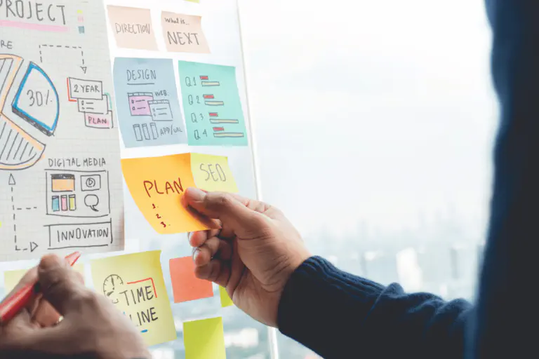 Criar o plano de marketing no quadro