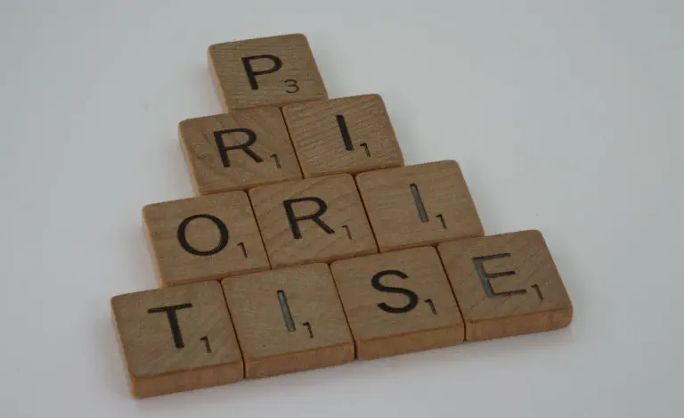 To overcome procrastination, you have to prioritize tasks