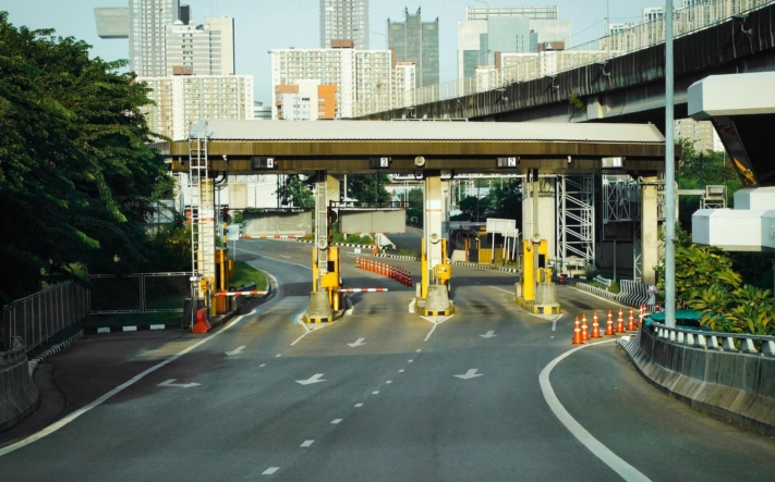 Travel expense report: a toll road.