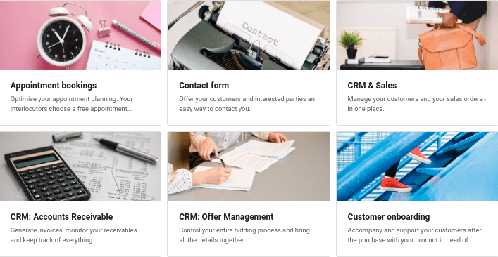 SeaTable already offers many pre-built templates for remote sales teams.