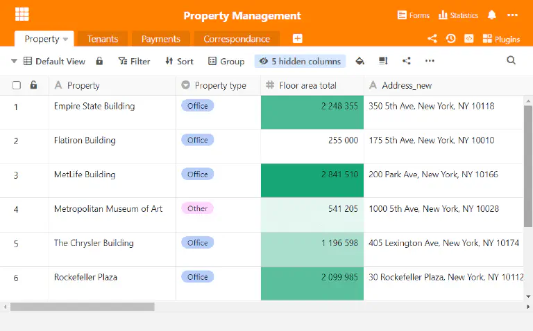 Conditional cell formatting