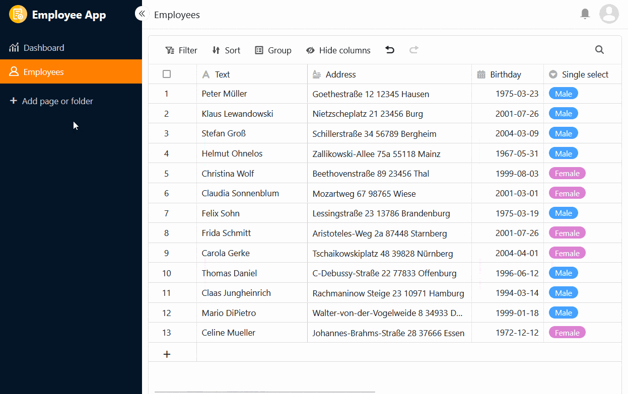 Prevent the addition of duplicates in universal apps