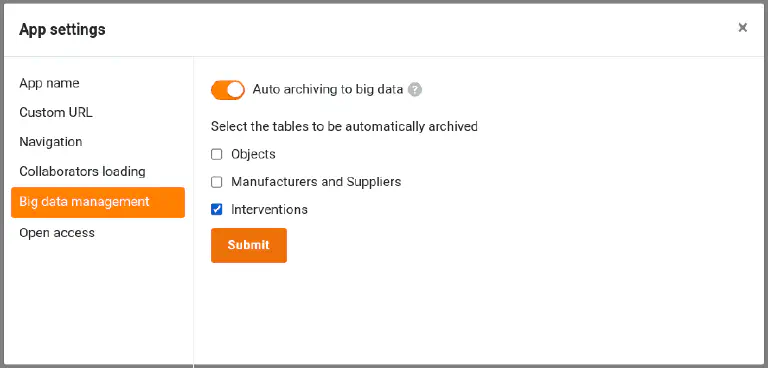 New big data management in SeaTable’s App Builder