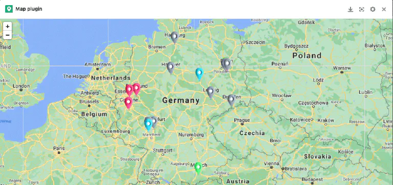 Branch management via the card plug-in