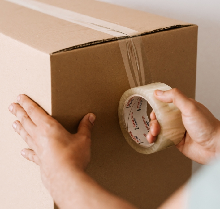 Pack your belongings securely so they don’t get broken during the move.
